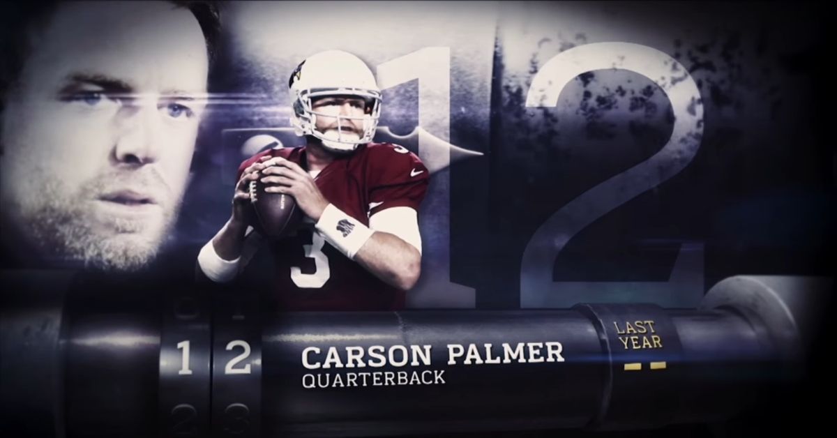 12 carson palmer qb cardinals top 100 nfl players of 2016 00 00 25