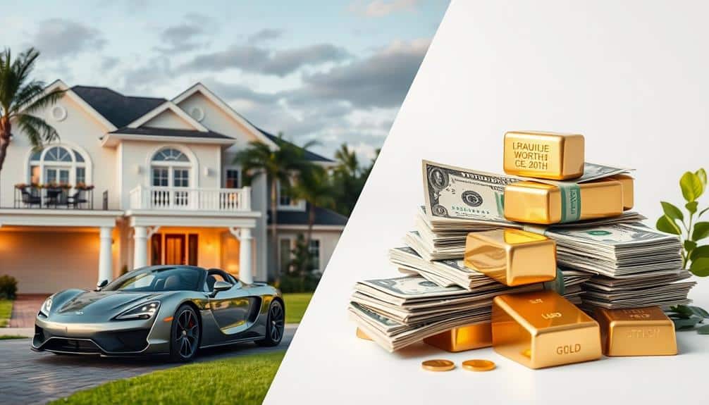 net worth vs liquid assets 1